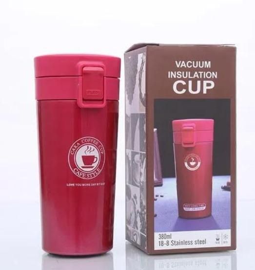 ☕ Play Run Vacuum Suction Bottom Office Coffee Mug Bottle Tumbler