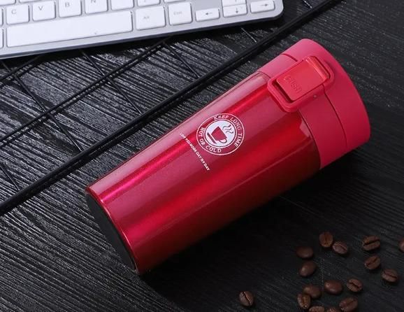 ☕ Play Run Vacuum Suction Bottom Office Coffee Mug Bottle Tumbler