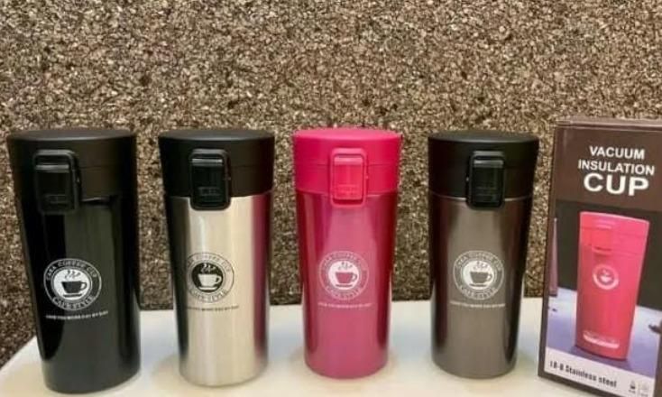 ☕ Play Run Vacuum Suction Bottom Office Coffee Mug Bottle Tumbler
